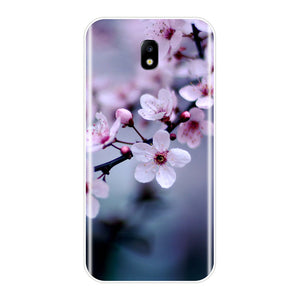 Cat and Flower Phone Case