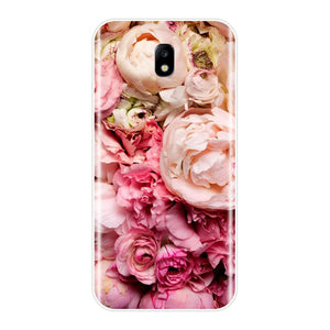 Cat and Flower Phone Case