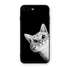Load image into Gallery viewer, Cat Flower Phone Case
