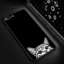 Load image into Gallery viewer, Cat Flower Phone Case