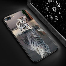 Load image into Gallery viewer, Cat Flower Phone Case